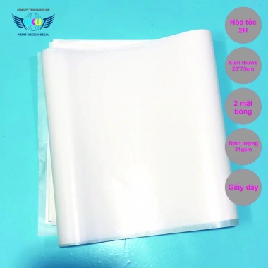 Combo 500 tờ giấy nến, gói quần áo, chống ẩm, pelure 2 bóng - 209.000₫ 9