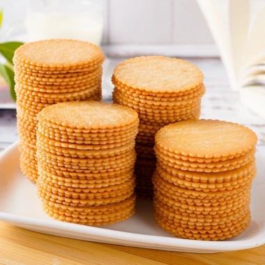 Combo 500g Bánh quy đồng tiền Hành Thịt nướng Trứng muối Bữa sáng 22.000 VND 5