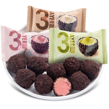 Combo 500g Bánh quy Socola & Oreo Franzzi vị Matcha Sữa chua Dâu tây - Giá 33.000₫
