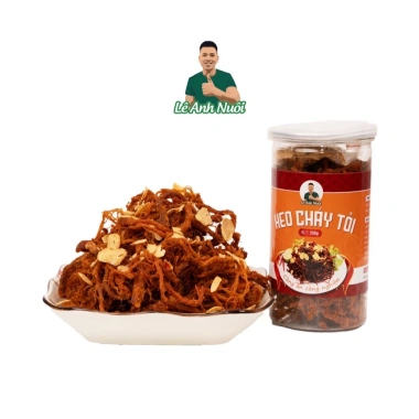 Combo 500g Heo cháy tỏi 250g và Khô gà 250g - Giảm giá, chỉ 220.000₫, thơm ngon