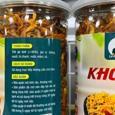 Combo 500g Heo cháy tỏi 250g và Khô gà 250g - Giảm giá, chỉ 220.000₫, thơm ngon 6 Combo 500g Heo cháy tỏi 250g và Khô gà 250g - Giảm giá, chỉ 220.000₫, thơm ngon 6