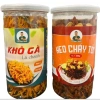 Combo 500g Heo cháy tỏi 250g và Khô gà 250g - Giảm giá, chỉ 220.000₫, thơm ngon 8