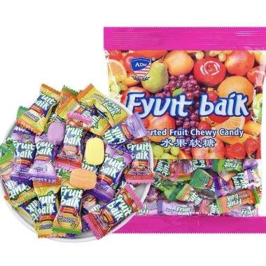 Combo 500g Kẹo Dẻo Trái Cây Fruit - Ngon, Mềm, Siêu Nghiền, Giá 21.600 5