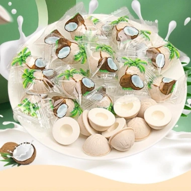 Combo 500g Kẹo Dừa Giòn + Kẹo Sữa Dừa - Giòn Ngon, Thơm Béo, Giá 33.000₫