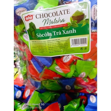 Combo 500g Kẹo Socola Trà Xanh Matcha – Ăn Vặt Ngon, Không Ngán, Giá 27.500đ 8
