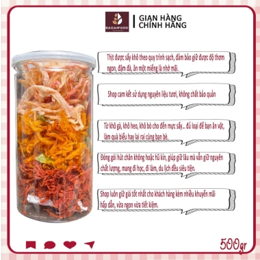 Combo 500g Khô Mix 3 Loại Gà Bò Mực - LoCaFood Siêu Ngon, Giá Ưu Đãi 60.000₫ 2 Combo 500g Khô Mix 3 Loại Gà Bò Mực - LoCaFood Siêu Ngon, Giá Ưu Đãi 60.000₫ 2