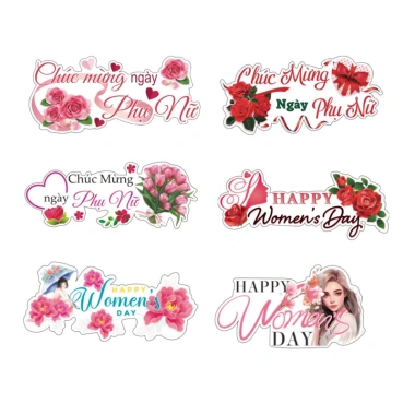 Combo 5C Banner Tag Giấy 8/3, 20/11, 20/10 & Sinh Nhật - Giá 9.000đ 8