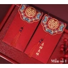 Combo 5c Lì xì đỏ may mắn giấy nhũ sang trọng cao cấp, Tết, đám cưới, ăn hỏi chỉ 15.000đ 3