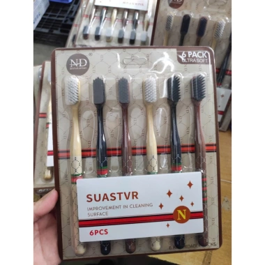 Combo 6 Bàn Chải Đánh Răng Lông Mềm ND - Bảo Vệ Răng Miệng, Giá Chỉ 25.000 VND 10 Combo 6 Bàn Chải Đánh Răng Lông Mềm ND - Bảo Vệ Răng Miệng, Giá Chỉ 25.000 VND 10