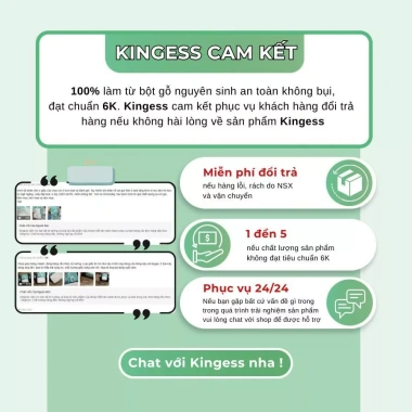 Combo 6 bịch Khăn giấy KINGESS cao cấp 1.300 tờ 5 lớp bột gỗ nguyên chất Treo tường 137k 8 Combo 6 bịch Khăn giấy KINGESS cao cấp 1.300 tờ 5 lớp bột gỗ nguyên chất Treo tường 137k 8