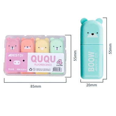 Combo 6 Bút Highlight NANABOOKSTORE - Chân Mèo Dễ Thương, Ngòi 3-5mm, Giá 22.427₫ 10