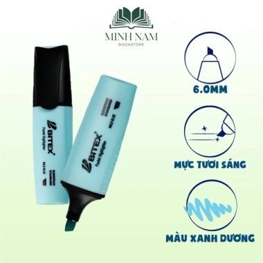 Combo 6 cây Bút dạ quang Bitex HL05 Pastel đa màu tặng 1, giảm giá tới 52.900₫ 7
