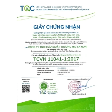 Combo 6 Chai Nước Cốt Trái Nhàu SK NONI 375ml - Hỗ trợ sức khỏe, làm đẹp tự nhiên, giá ưu đãi 1.260.000 VND 4 Combo 6 Chai Nước Cốt Trái Nhàu SK NONI 375ml - Hỗ trợ sức khỏe, làm đẹp tự nhiên, giá ưu đãi 1.260.000 VND 4