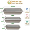 Combo 6 chậu máng dài 68cm - Giá ưu đãi 270.000đ, chất lượng bền, lắp nhanh