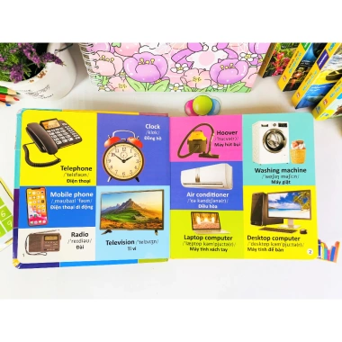Combo 6 cuốn 101 Từ Đầu Tiên Song Ngữ Anh-Việt Học Từ Vựng, Giá 266k ndbooks 7