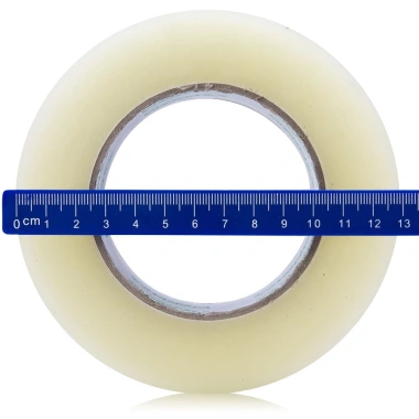 Combo 6 cuộn Băng keo dính trong 45mm x 183m siêu dính - Đóng thùng Deli, giảm còn 420k 4