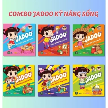Combo 6 cuốn Jadoo Khám Phá Kỹ Năng Sống - Hiệu Sách 1.980, Giá ưu đãi 254.880₫