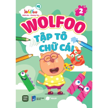 Combo 6 Cuốn Sách Wolfoo Tập Tô: Chữ Cái & Chữ Số - Giá ưu đãi 211.680đ 4