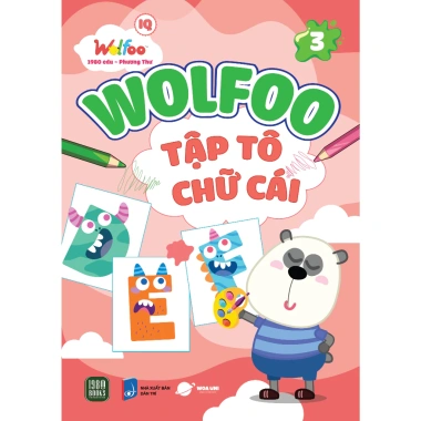 Combo 6 Cuốn Sách Wolfoo Tập Tô: Chữ Cái & Chữ Số - Giá ưu đãi 211.680đ 5