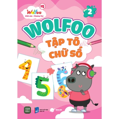 Combo 6 Cuốn Sách Wolfoo Tập Tô: Chữ Cái & Chữ Số - Giá ưu đãi 211.680đ 8
