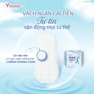 Combo 6 gói băng vệ sinh Yeonchi Befree siêu mỏng, siêu thấm, công nghệ Hàn Quốc 99.000₫