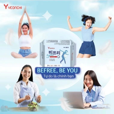Combo 6 gói băng vệ sinh Yeonchi Befree siêu mỏng, siêu thấm, công nghệ Hàn Quốc 99.000₫