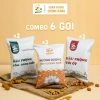 Combo 6 gói Đậu phộng tỏi ớt, Đậu phộng tôm rong biển, Hướng dương chiên giòn – 56.000đ