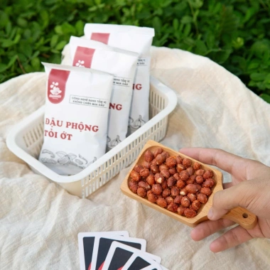 Combo 6 gói Đậu phộng tỏi ớt, Đậu phộng tôm rong biển, Hướng dương chiên giòn – 56.000đ 5