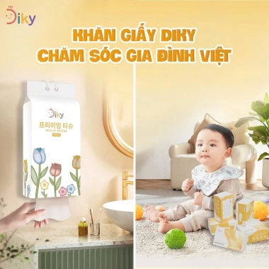 Combo 6 Gói Khăn Giấy DIKY Treo Tường 1.280 Tờ 4 Lớp Siêu Dai Không Mùi - Giá Độc Quyền 147k Giảm Sốc 5 Combo 6 Gói Khăn Giấy DIKY Treo Tường 1.280 Tờ 4 Lớp Siêu Dai Không Mùi - Giá Độc Quyền 147k Giảm Sốc 5