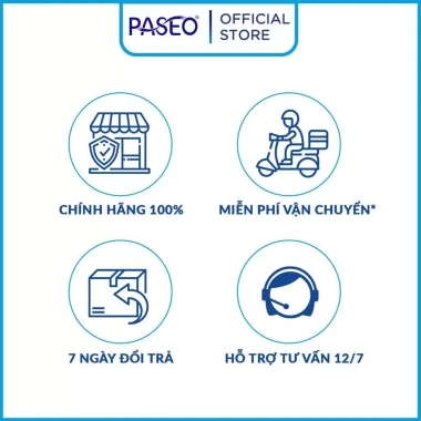Combo 6 gói Khăn giấy lau mặt Paseo du lịch 50 tờ - Giá 40.715₫, tiết kiệm ngay 2