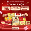 Combo 6 Hộp Bánh Quy Mix Vị 400gr kèm Túi Quai Xách - Giá ưu đãi 338.000đ