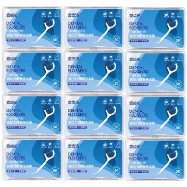 Combo 6 Hộp Tăm Chỉ Nha Khoa - Vệ Sinh Răng Miệng Chuyên Dụng Giá Ưu Đãi 16.500đ