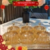 Combo 6 Hũ Thuỷ Tinh Pha Lê - Khay Cao Cấp Đựng Mứt Tết Sang Trọng 148.5k 10