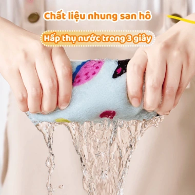 Combo 6 khăn lau bếp 30x30cm đa năng thấm nước, nhanh khô, dễ giặt 34.000₫ 2