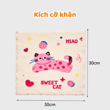 Combo 6 khăn lau bếp đa năng 30x30cm - Thấm nước, nhanh khô, dễ giặt, giá chỉ 35.000₫