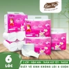 Combo 6 lốc Giấy Vệ Sinh Bảo Bảo 6 cuộn không lõi Hồng - Thấm hút tốt, 92.000 VND 2