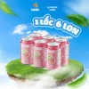 Combo 6 Lon Nước Ép Trái Cây PANIE 330ml (Ổi Đào Táo Cầu) Siêu Ngon - Giảm Giá 22%