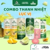 Combo 6 Lon Nước Ép Trái Cây Tươi + Trà Thanh Nhiệt Lục Vị DANNYGREEN - Giá 105.000 9