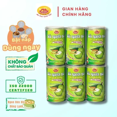 Combo 6 lon Nước Giải Khát Minh Trung - Đồ Uống Thơm Mát, Giá Ưu Đãi 102.000 VND