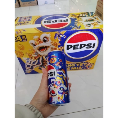 Combo 6 lon Pepsi 320ml - Nước ngọt có ga, giá ưu đãi 65.000 VND (giá gốc 78.000 VND) 5