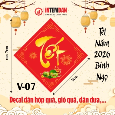 Combo 6 Mẫu V-20 - 100 Tem Tết Vinh Liên Dán Lọ Hạt, Quà Tết, Dưa Hấu, Bánh Chưng - 60.000 VNĐ 2 Combo 6 Mẫu V-20 - 100 Tem Tết Vinh Liên Dán Lọ Hạt, Quà Tết, Dưa Hấu, Bánh Chưng - 60.000 VNĐ 2