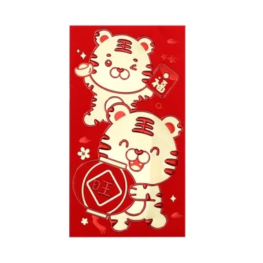 Combo 6 phong bao lì xì chú hổ Tết - Hiếu hỉ, mừng thọ, giá ưu đãi 30.000 VND 5