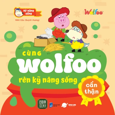 Combo 6 Sách Wolfoo rèn kỹ năng sống cho bé - Giá ưu đãi 254.880 VND