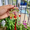 Combo 6 Tag Trang Trí Giỏ Quà Tết - Lân, Thần Tài, Cây Mai và Đào, 25.000 VND 7