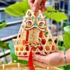 Combo 6 Tag Trang Trí Giỏ Quà Tết - Lân, Thần Tài, Cây Mai và Đào, 25.000 VND 9