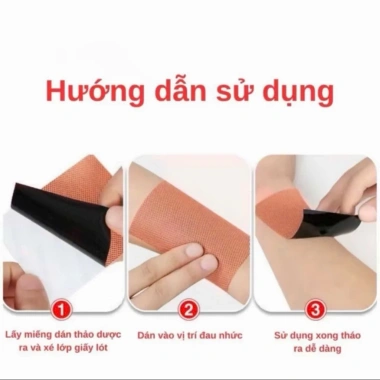 Combo 6 Túi 300 Miếng Cao Dán Ngải Cứu Giảm Đau Xương Khớp Lưng Vai Gáy 99.000 VND 2
