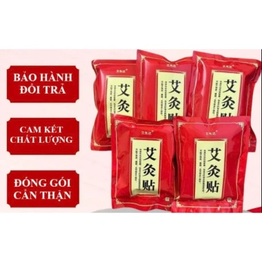 Combo 6 túi 300 miếng dán ngải cứu giảm đau, giảm sưng nhanh giá rẻ 62.900 VND 3 Combo 6 túi 300 miếng dán ngải cứu giảm đau, giảm sưng nhanh giá rẻ 62.900 VND 3