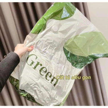 Combo 6 túi hút chân không HomeLux Dreamer Green - Tiết kiệm không gian cho quần áo, chăn màn, giá chỉ 137.520₫ 8 Combo 6 túi hút chân không HomeLux Dreamer Green - Tiết kiệm không gian cho quần áo, chăn màn, giá chỉ 137.520₫ 8