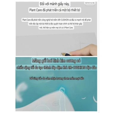 Combo 6 túi khăn giấy rút siêu dai 4 lớp 7.680 tờ - Cao cấp, cải tiến, kèm móc treo - CHEERFUL chính hãng