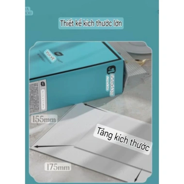 Combo 6 túi khăn giấy rút siêu dai 4 lớp 7.680 tờ - Cao cấp, cải tiến, kèm móc treo - CHEERFUL chính hãng